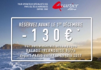 Bénéficiez de 130 € de réduction sur votre circuit en Irlande