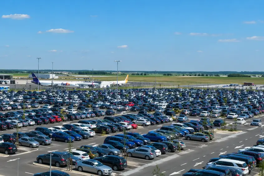 Parking aéroport de Vatry XCR Airport